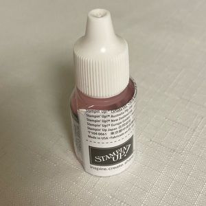 🆕 NEW STAMPIN UP Rose Coral Ink Refill Color Pigment Bottle Scrapbooking Craft